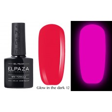 Гель-лак Elpaza Glow Neon Collection неоновая серия светится в темноте при ультрофиолете 12